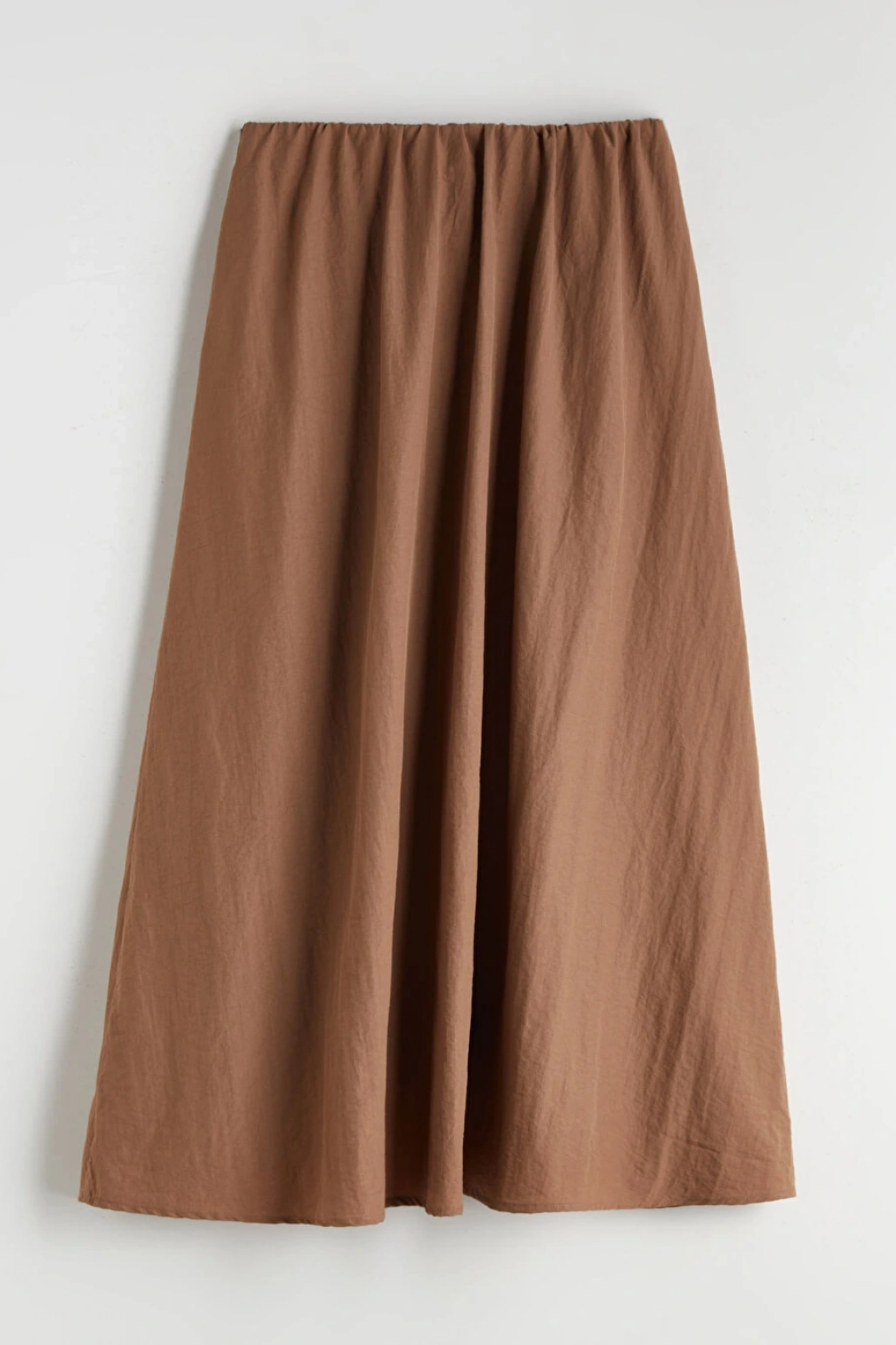 LCWAIKIKI Classic Kahverengi Beli Lastikli Etek