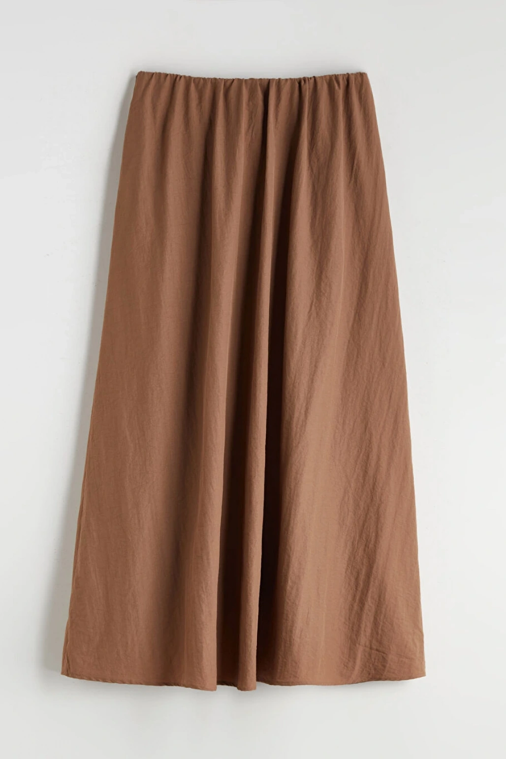 LCWAIKIKI Classic Kahverengi Beli Lastikli Etek