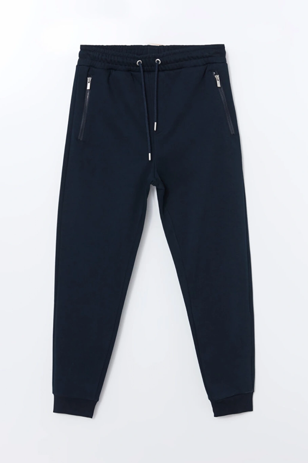 LCWAIKIKI Classic Lacivert Beli Lastikli Erkek Kalın Jogger Eşofman Altı