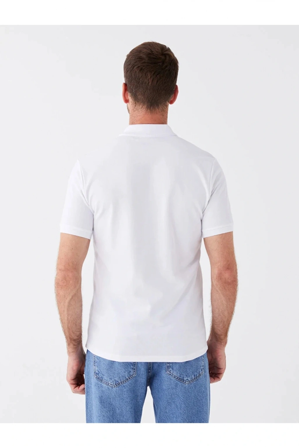 LCWAIKIKI Classic Polo Yaka Kısa Kollu Pike Erkek Tişört