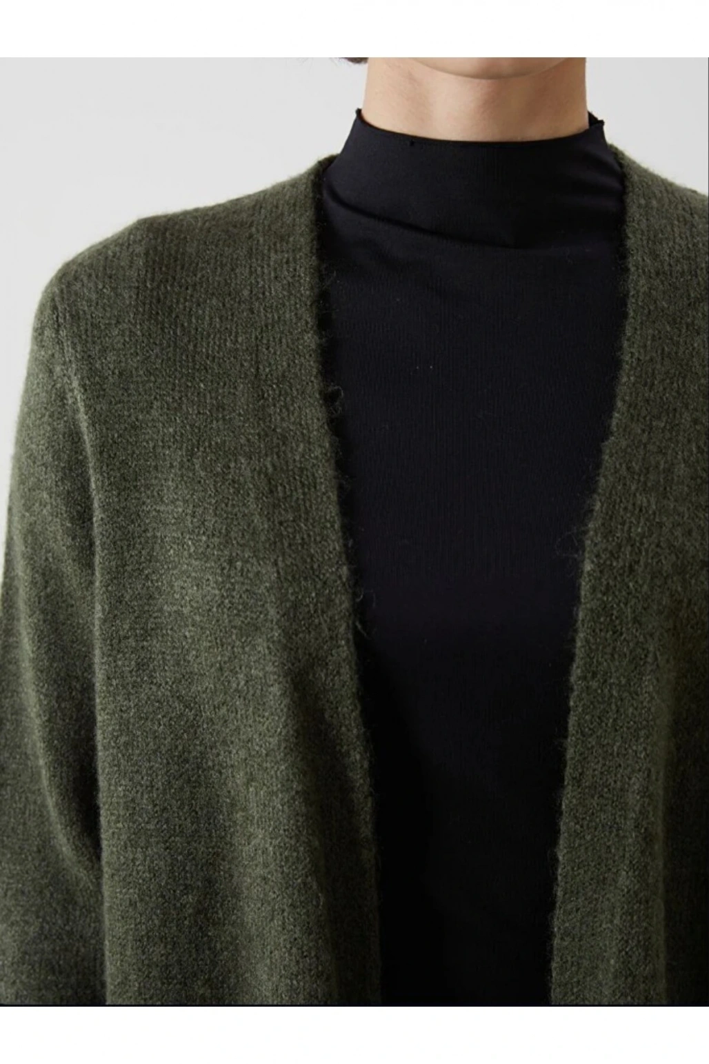 LCWAIKIKI Classic Şal Yaka Kadın Triko Hırka Büyük Beden