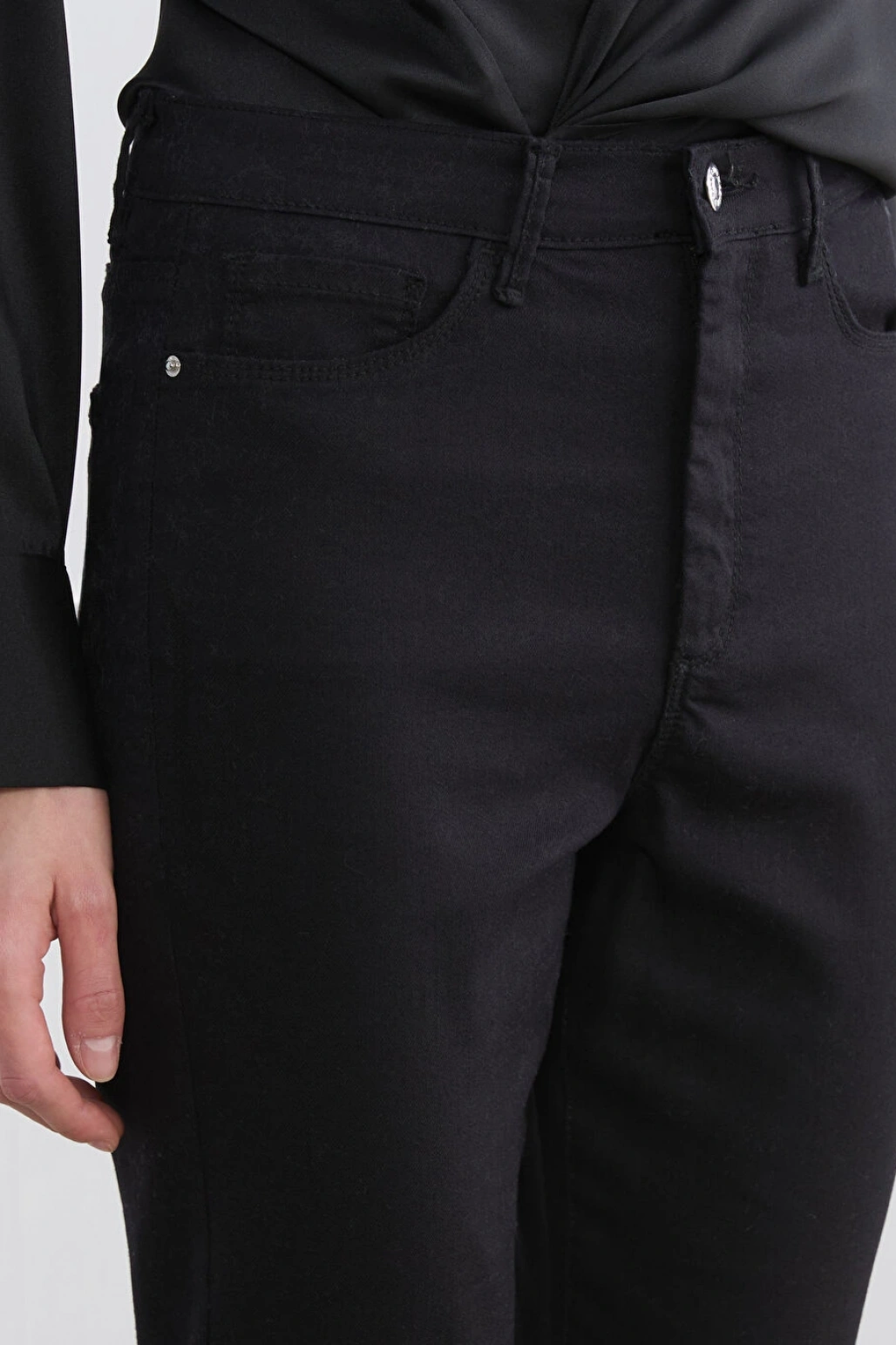 LCWAIKIKI Classic Siyah Slim Fit Kadın Jean Pantolon