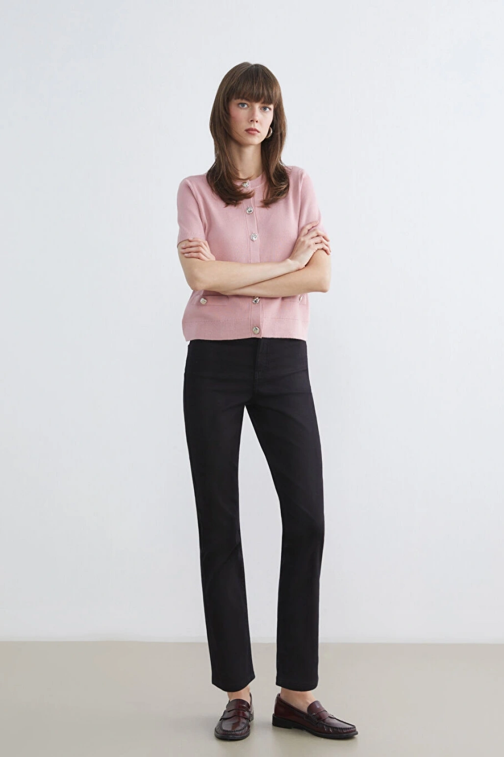 LCWAIKIKI Classic Siyah Slim Fit Kadın Jean Pantolon