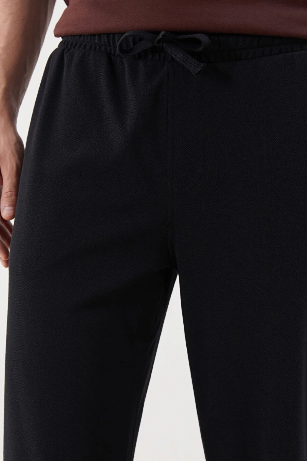 LCWAIKIKI Classic Siyah Standart Kalıp Erkek Bermuda Şort