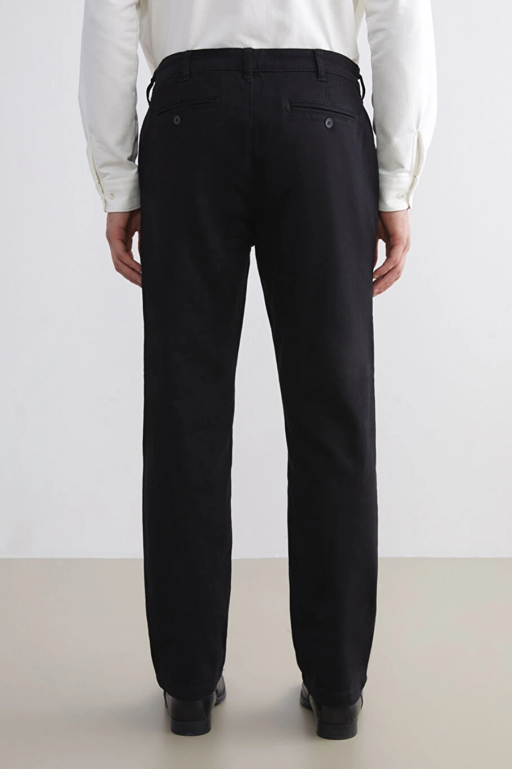 LCWAIKIKI Classic Siyah Standart Kalıp Erkek Chino Pantolon