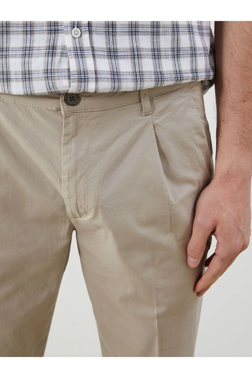 LCWAIKIKI Classic Standart Kalıp Gabardin Erkek Chino Pantolon