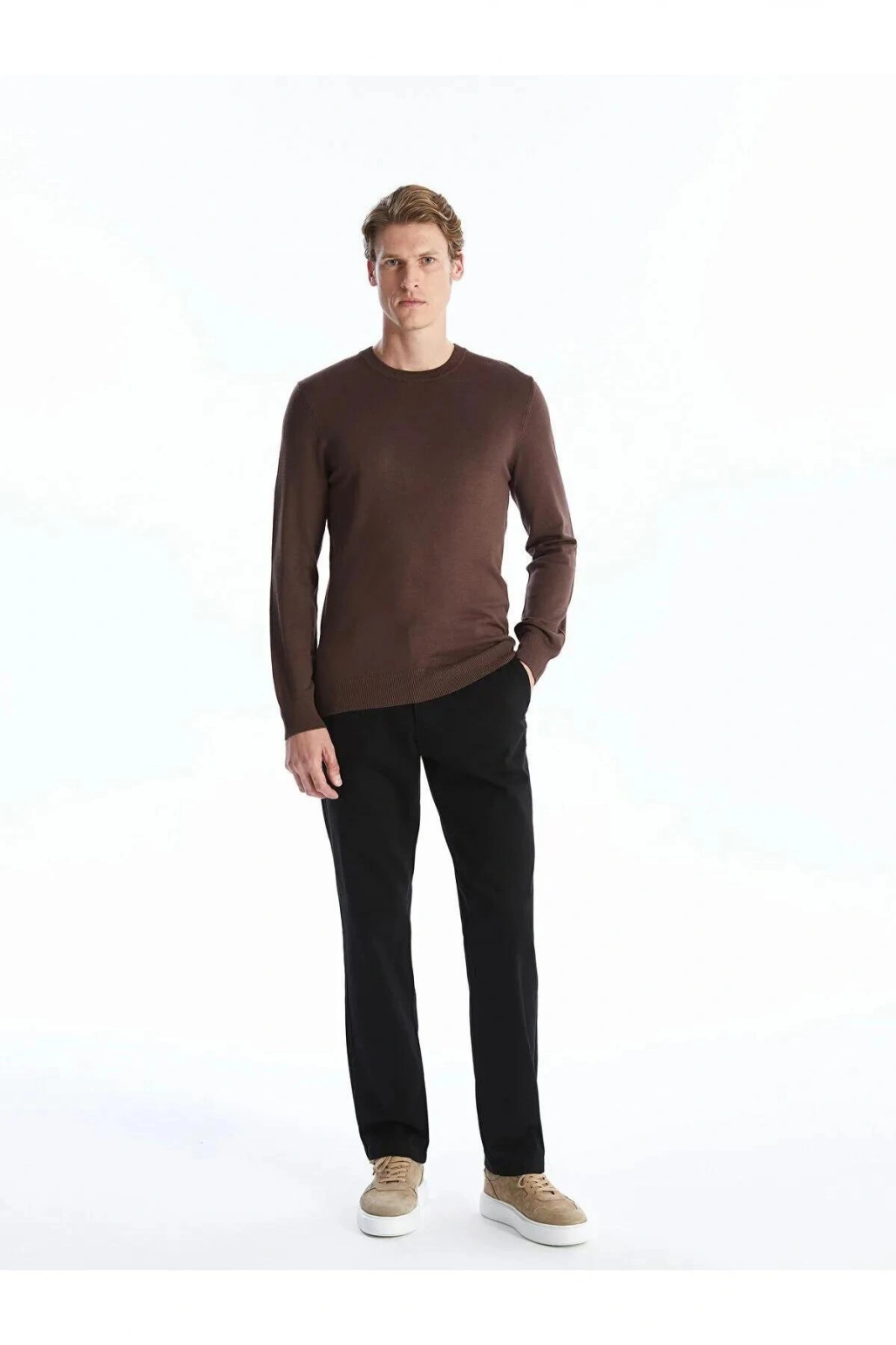 LCWAIKIKI Classic Standart Kalıp Gabardin Erkek Chino Pantolon (W5)