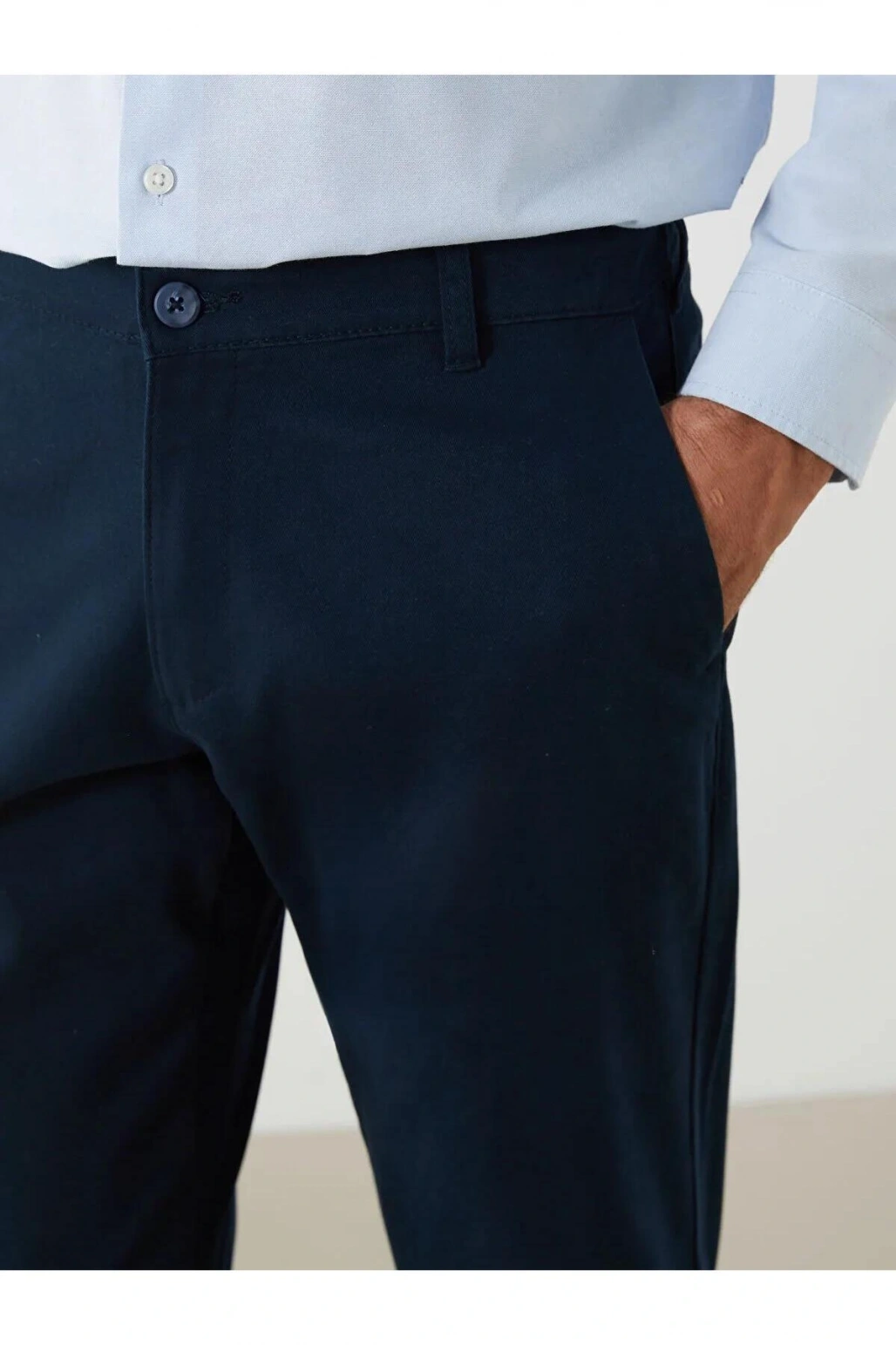 LCWAIKIKI Classic Standart Kalıp Gabardin Erkek Chino Pantolon (W5)