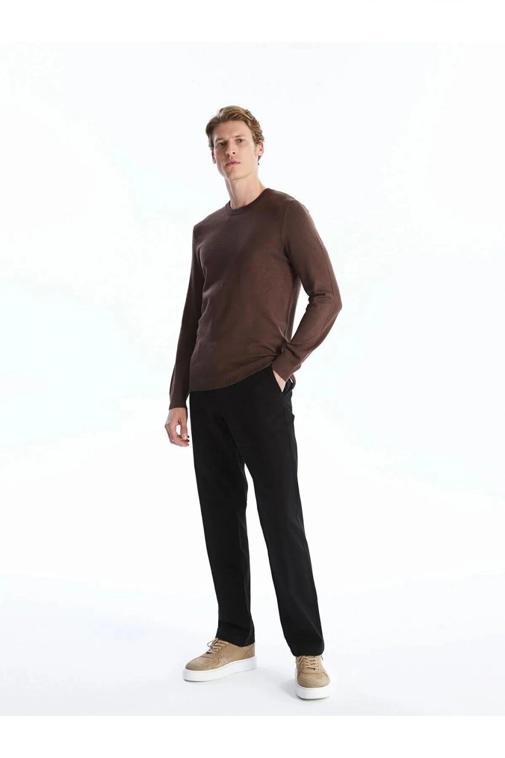 LCWAIKIKI Classic Standart Kalıp Gabardin Erkek Chino Pantolon (W5)