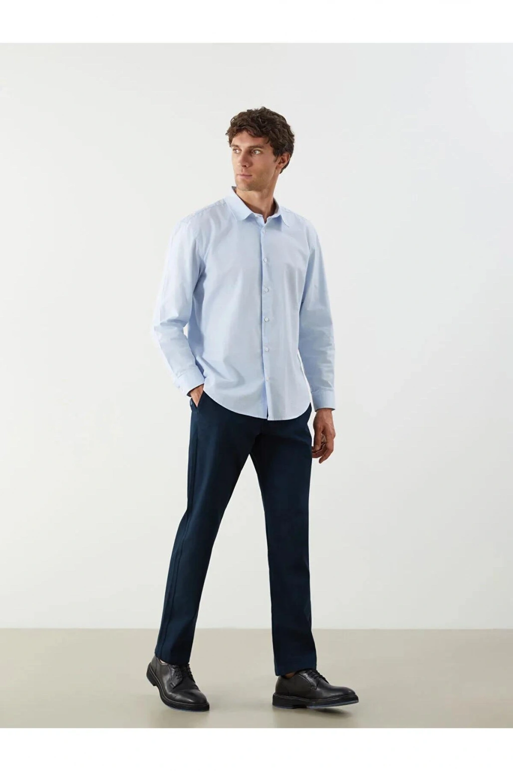 LCWAIKIKI Classic Standart Kalıp Gabardin Erkek Chino Pantolon (W5)