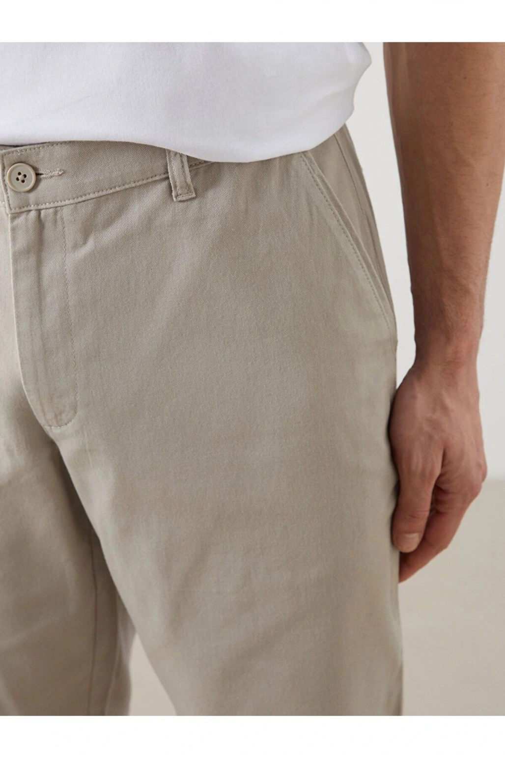 LCWAIKIKI Classic Standart Kalıp Gabardin Erkek Şort