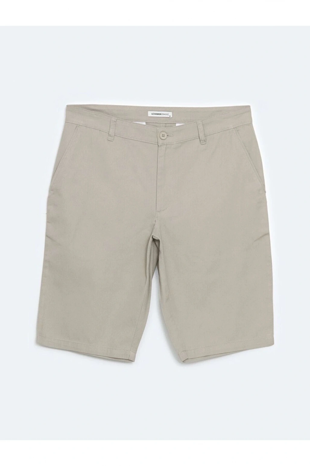 LCWAIKIKI Classic Standart Kalıp Gabardin Erkek Şort