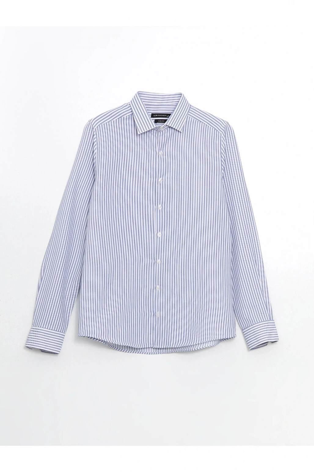 LCWAIKIKI Formal Slim Fit Uzun Kollu Çizgili Erkek Gömlek