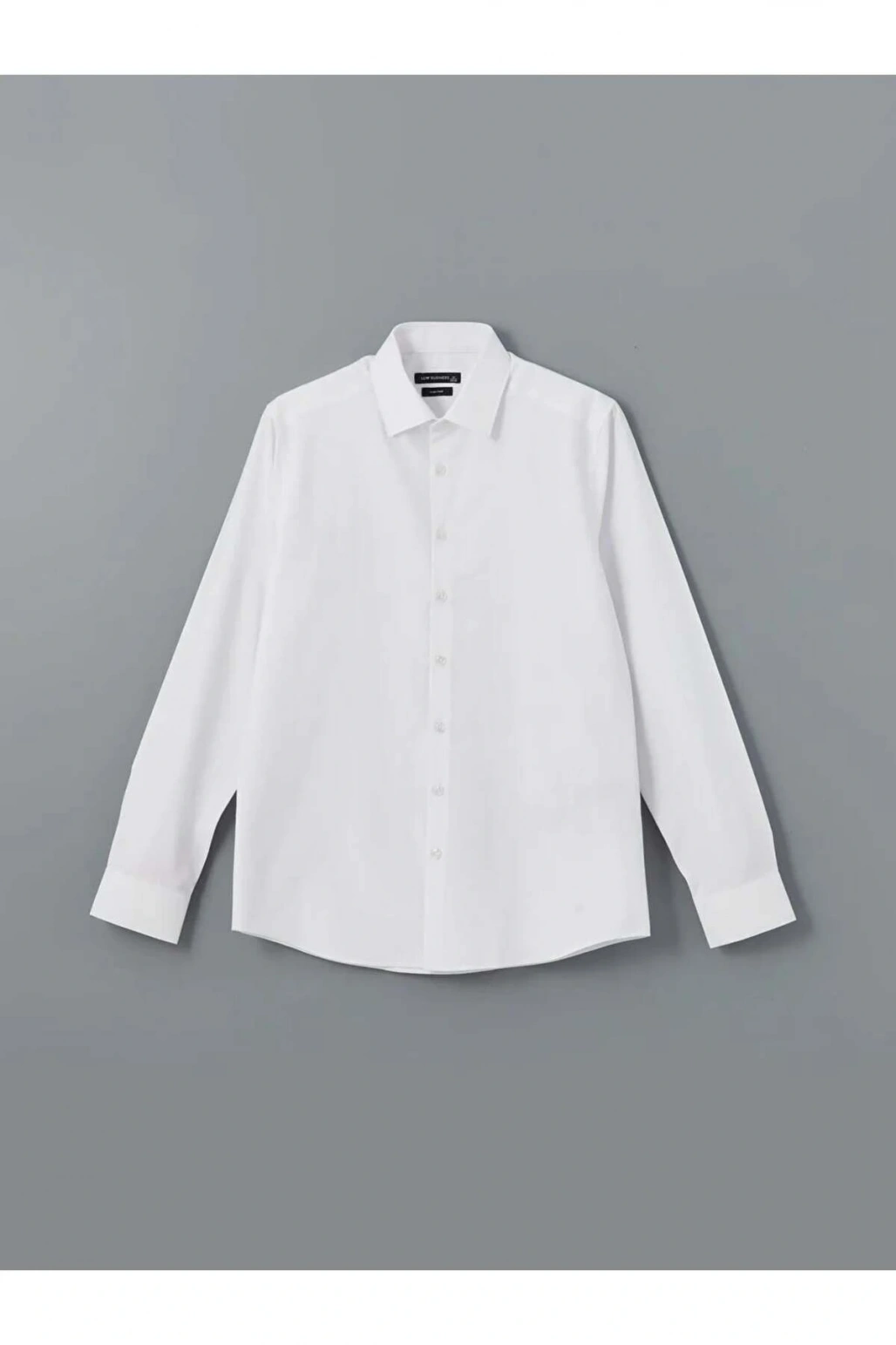 LCWAIKIKI Formal Slim Fit Uzun Kollu Gabardin Erkek Gömlek-9