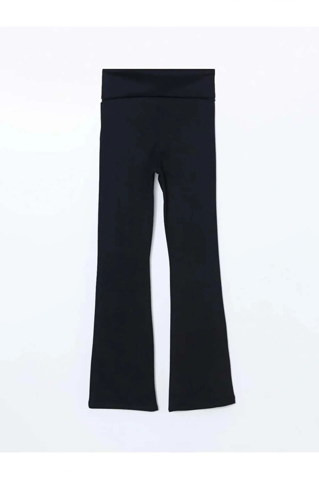 LCWAIKIKI Maternity Siyah Karın Panelli İspanyol Paça Hamile Tayt Pantolon