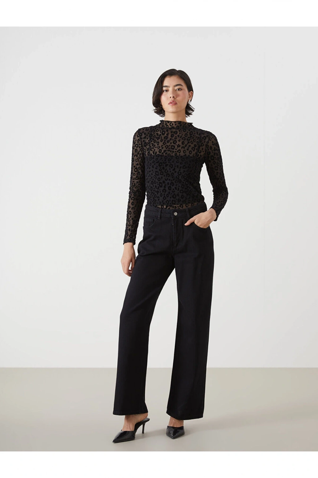 Lcwk Baggy Fit Kadın Jean Pantolon