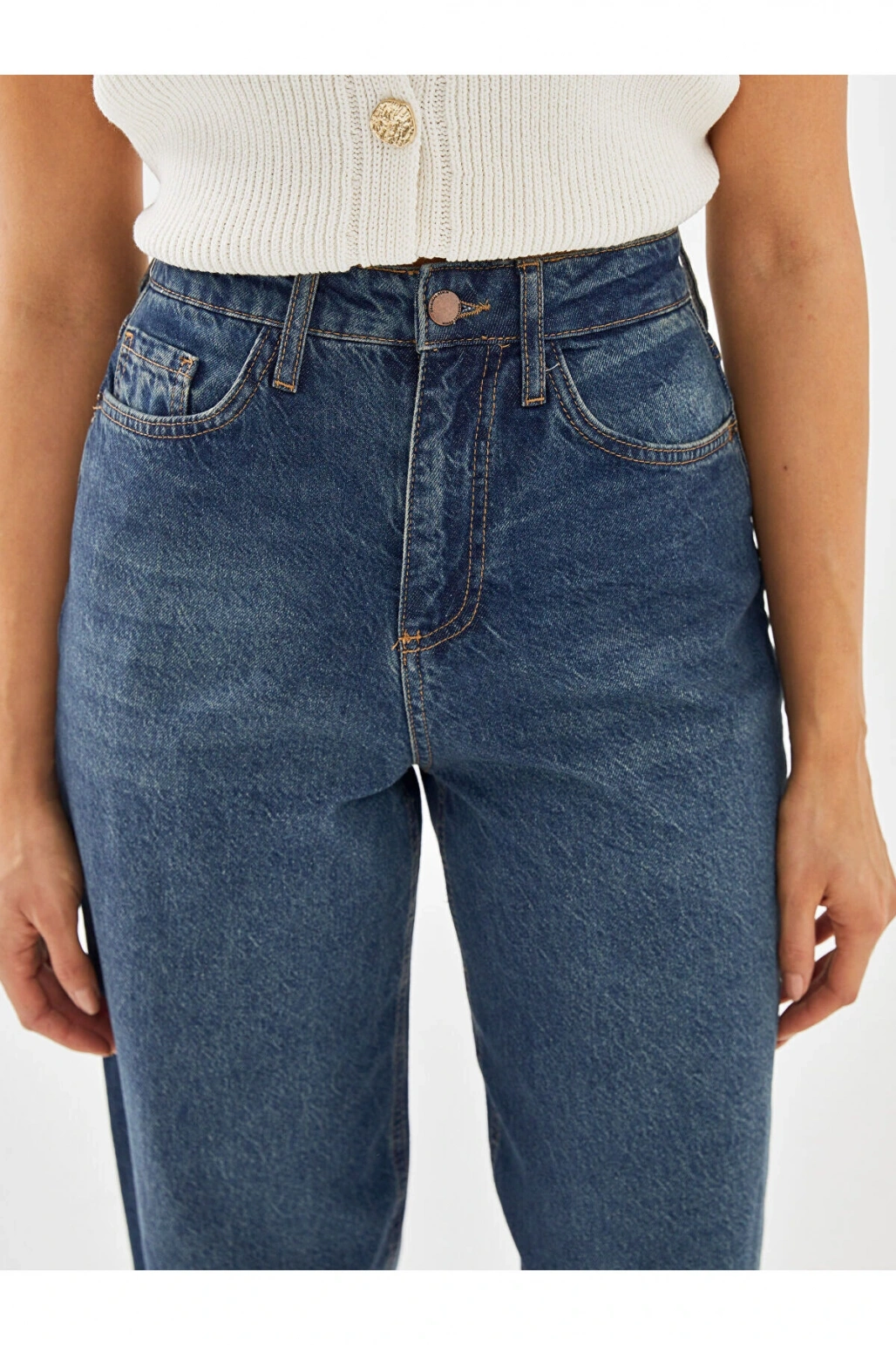 Lcwk Balloon Fit Kadın Jean Pantolon