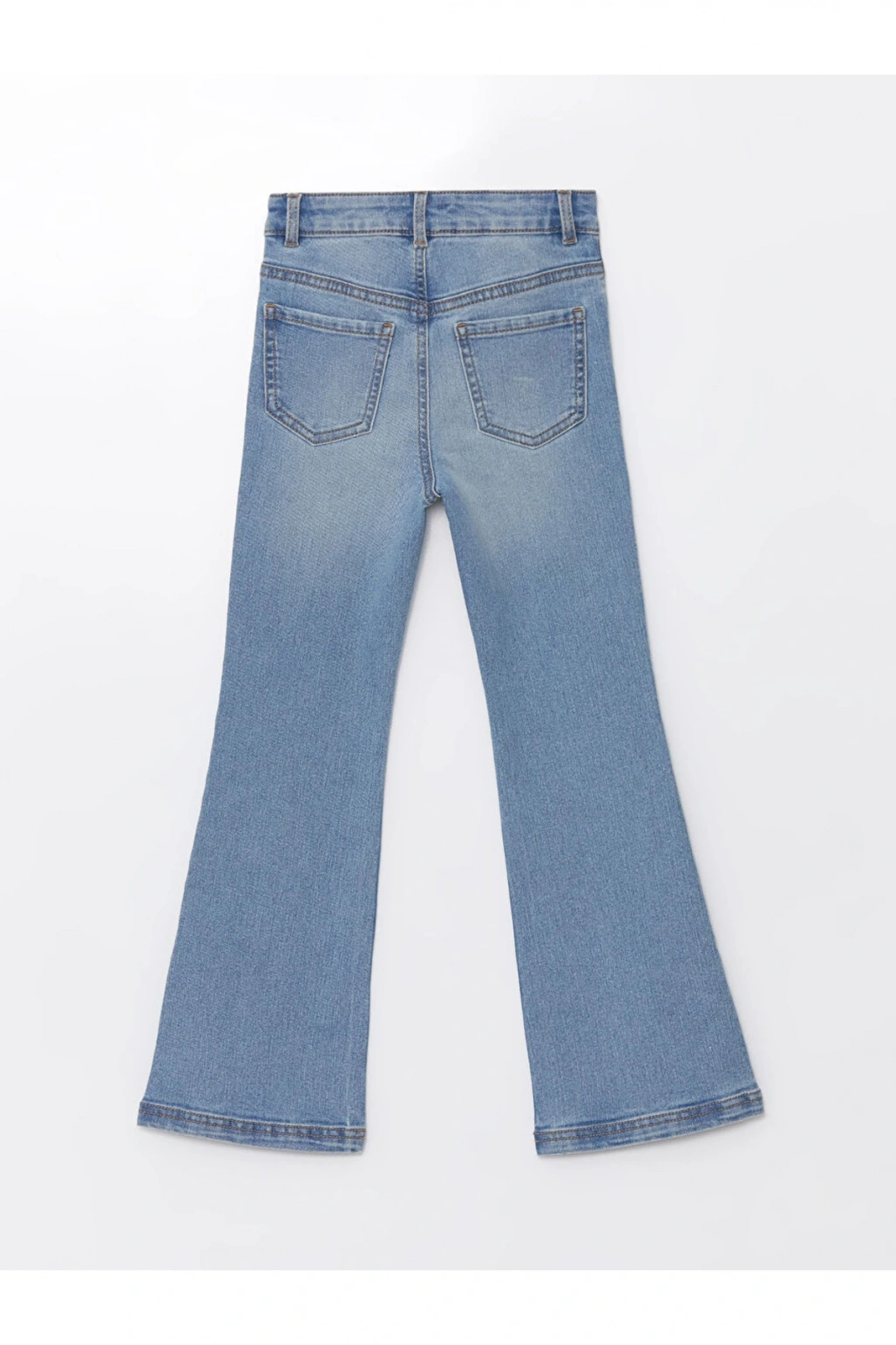 Lcwk Beli Ayarlanabilir Lastikli Kız Çocuk Jean Pantolon