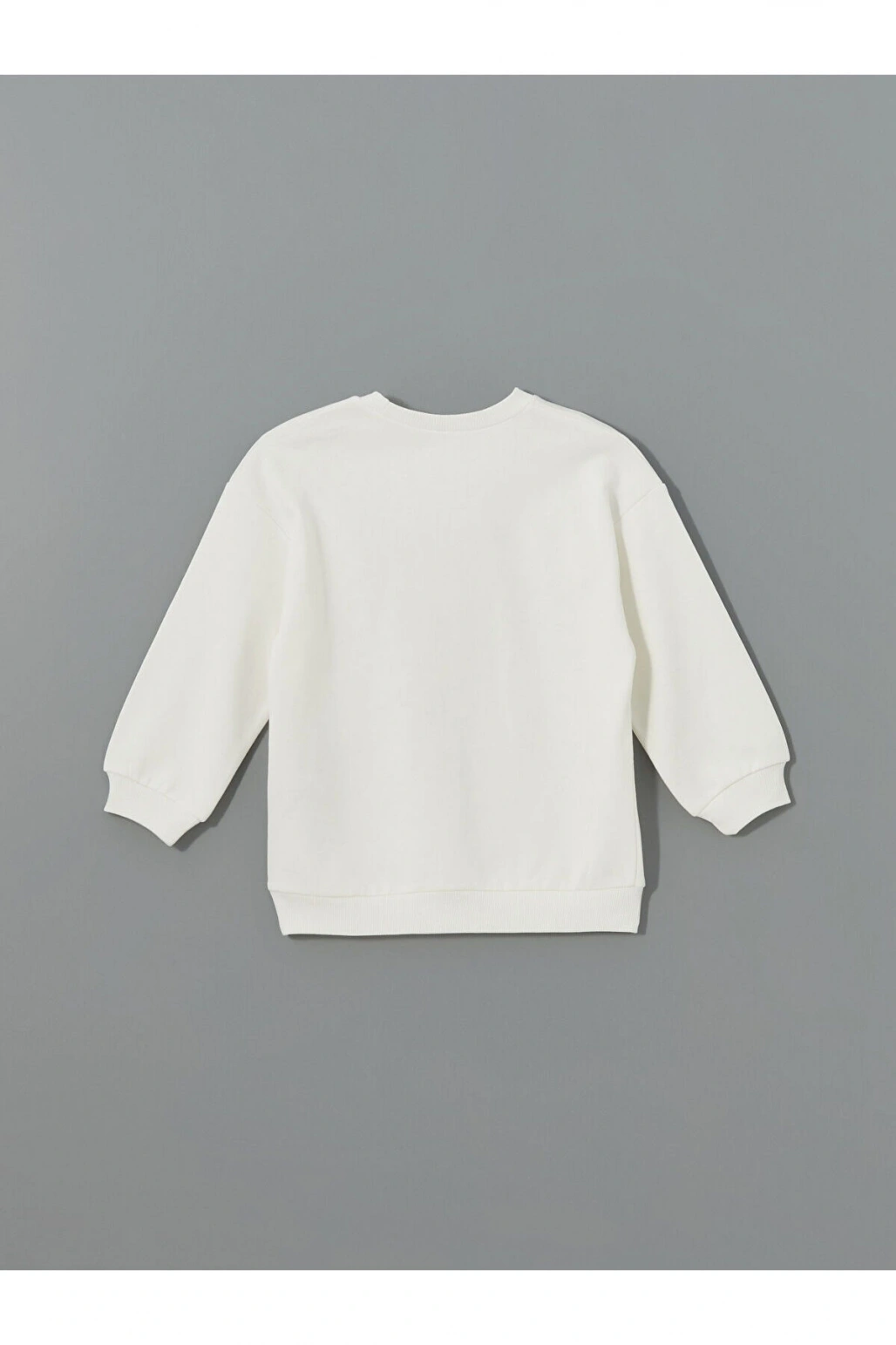 LCWK Bisiklet Yaka Baskılı Erkek Çocuk Sweatshirt