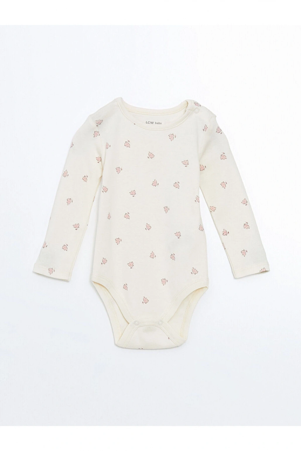 Lcwk Bisiklet Yaka Kız Bebek Çıtçıtlı Body 3lü