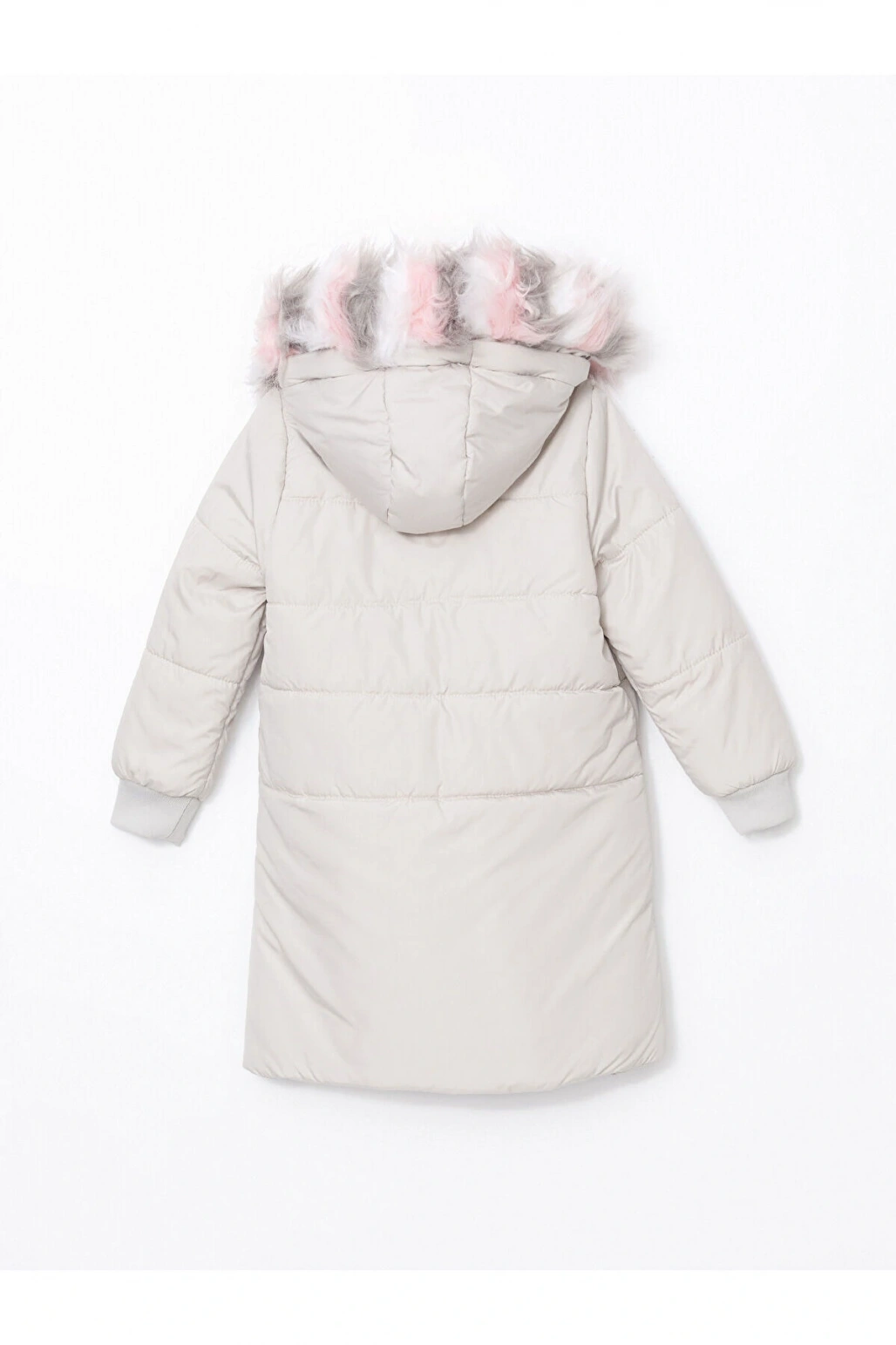 Lcwk Kapüşonlu Kız Çocuk Kaban