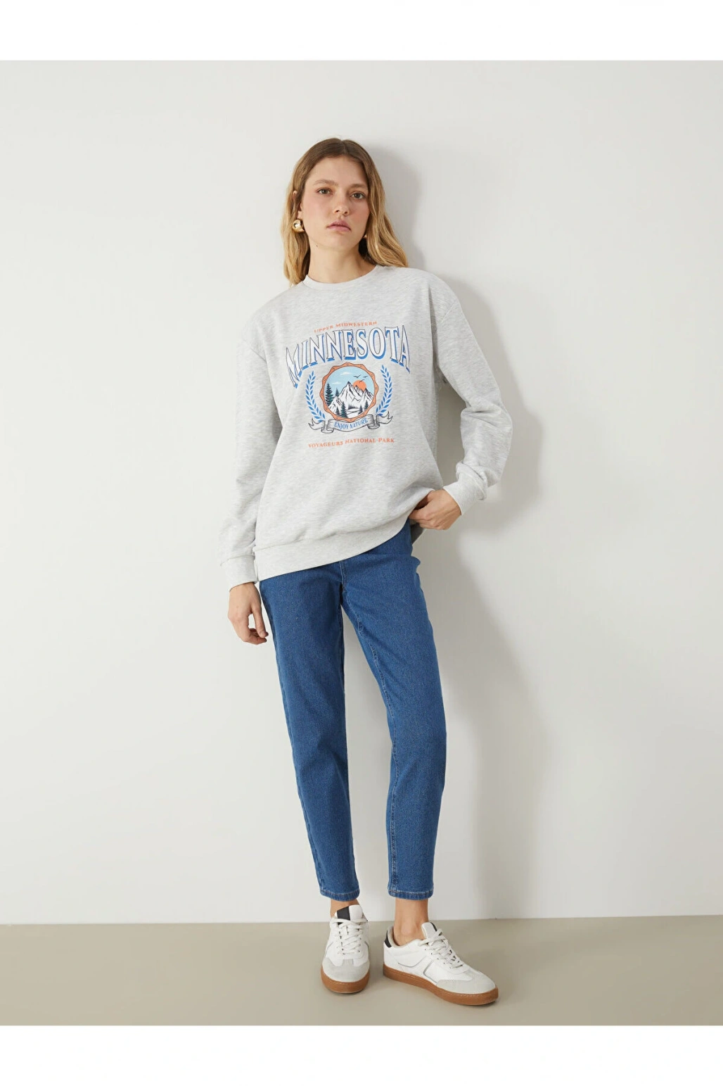 Lcwk Mom Fit Kadın Jean Pantolon