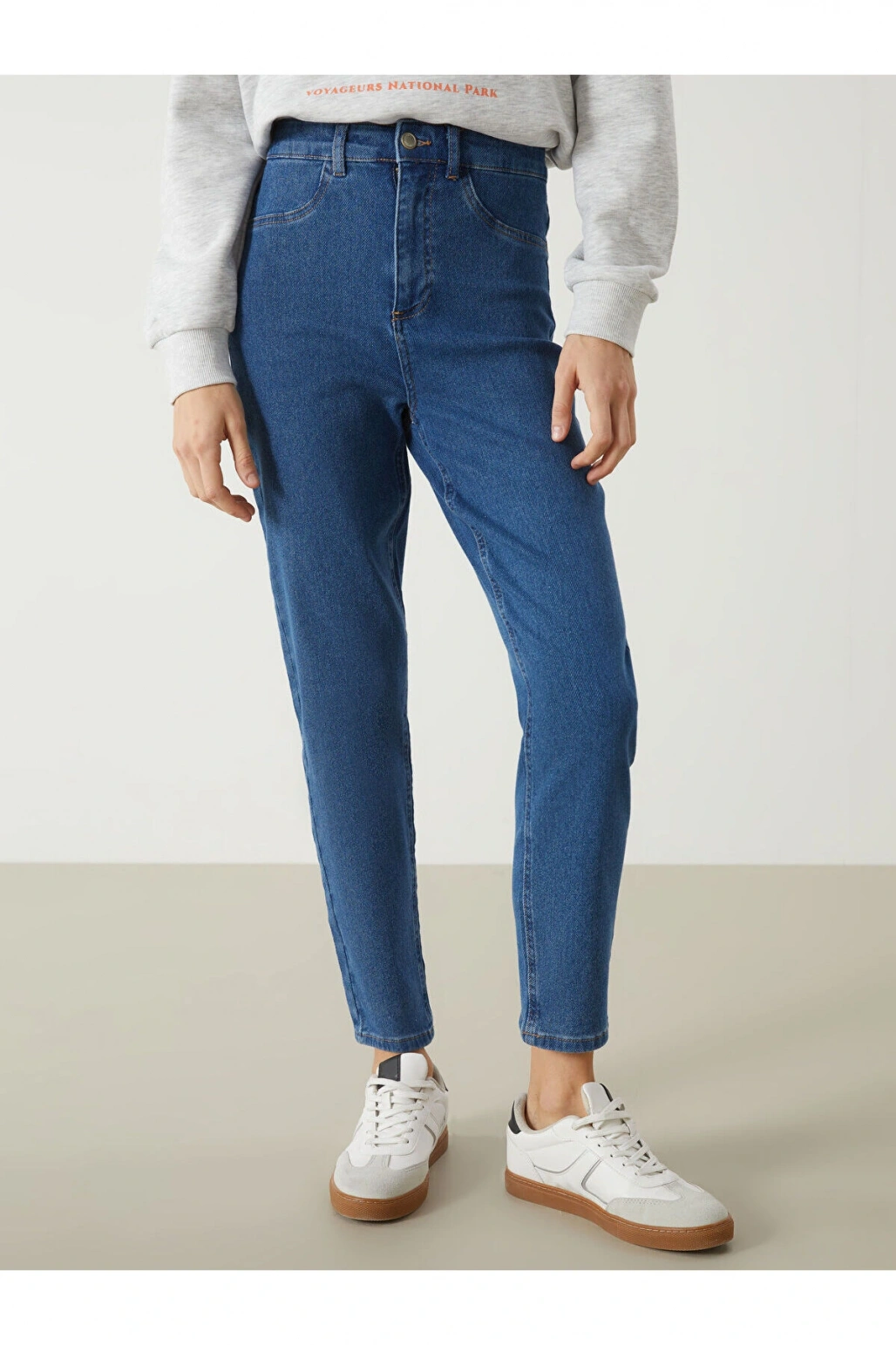 Lcwk Mom Fit Kadın Jean Pantolon