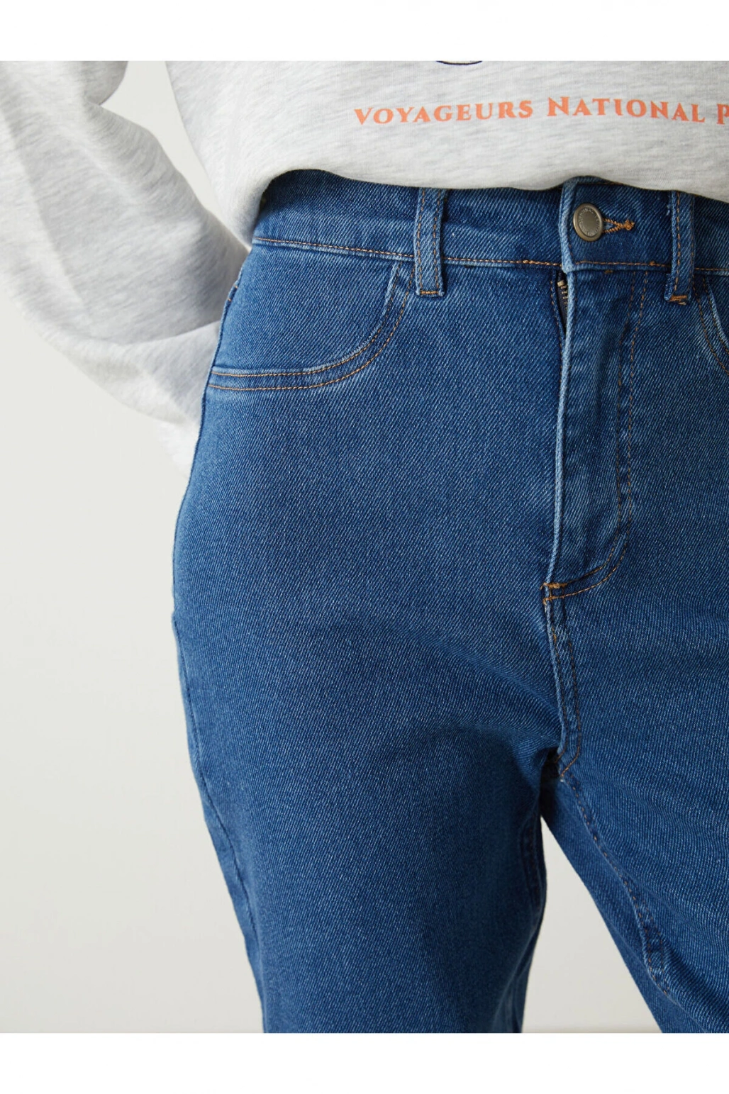 Lcwk Mom Fit Kadın Jean Pantolon