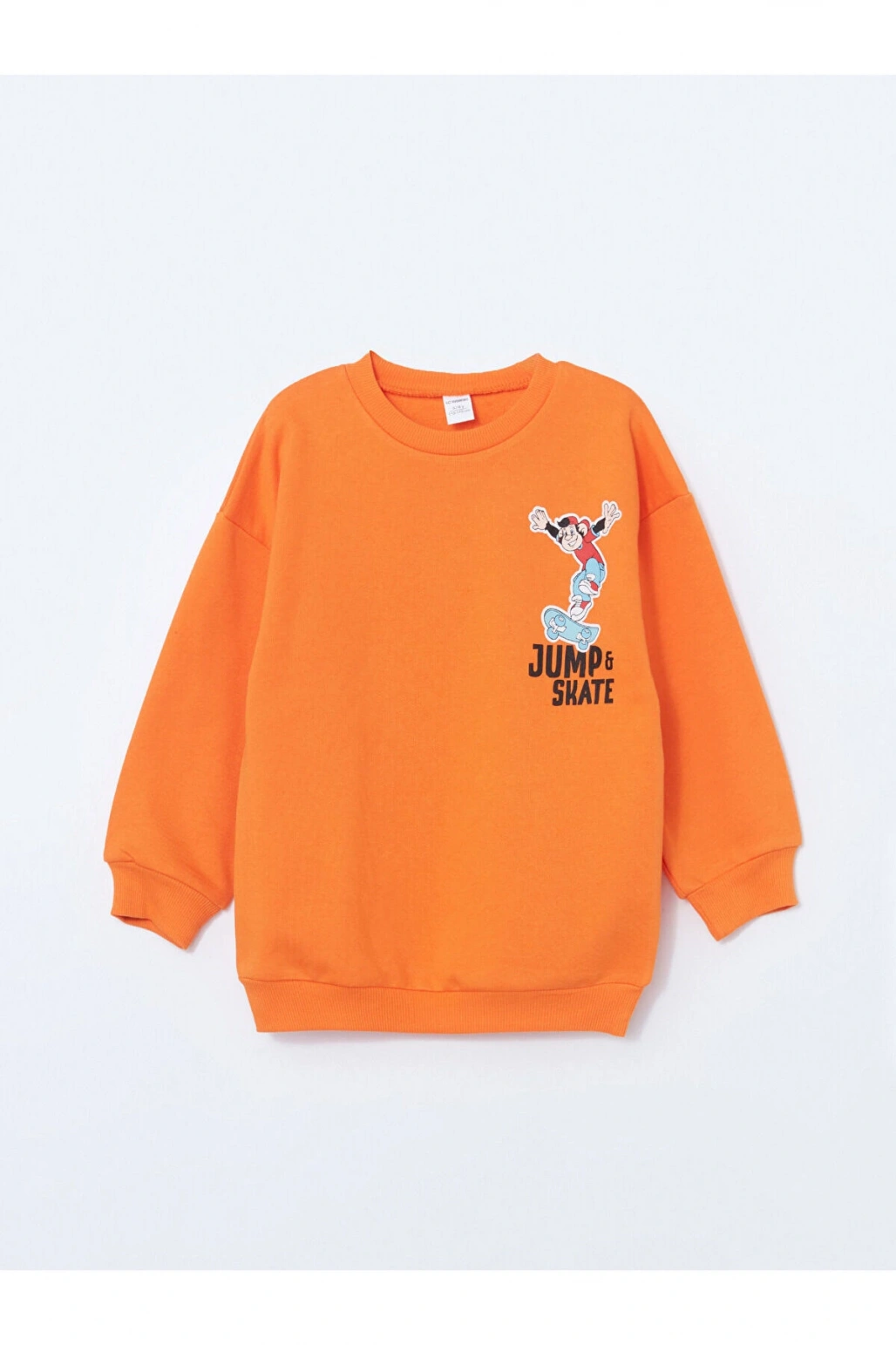 Lcwk Nostaljik Maymun Baskılı Erkek Çocuk Sweatshirt