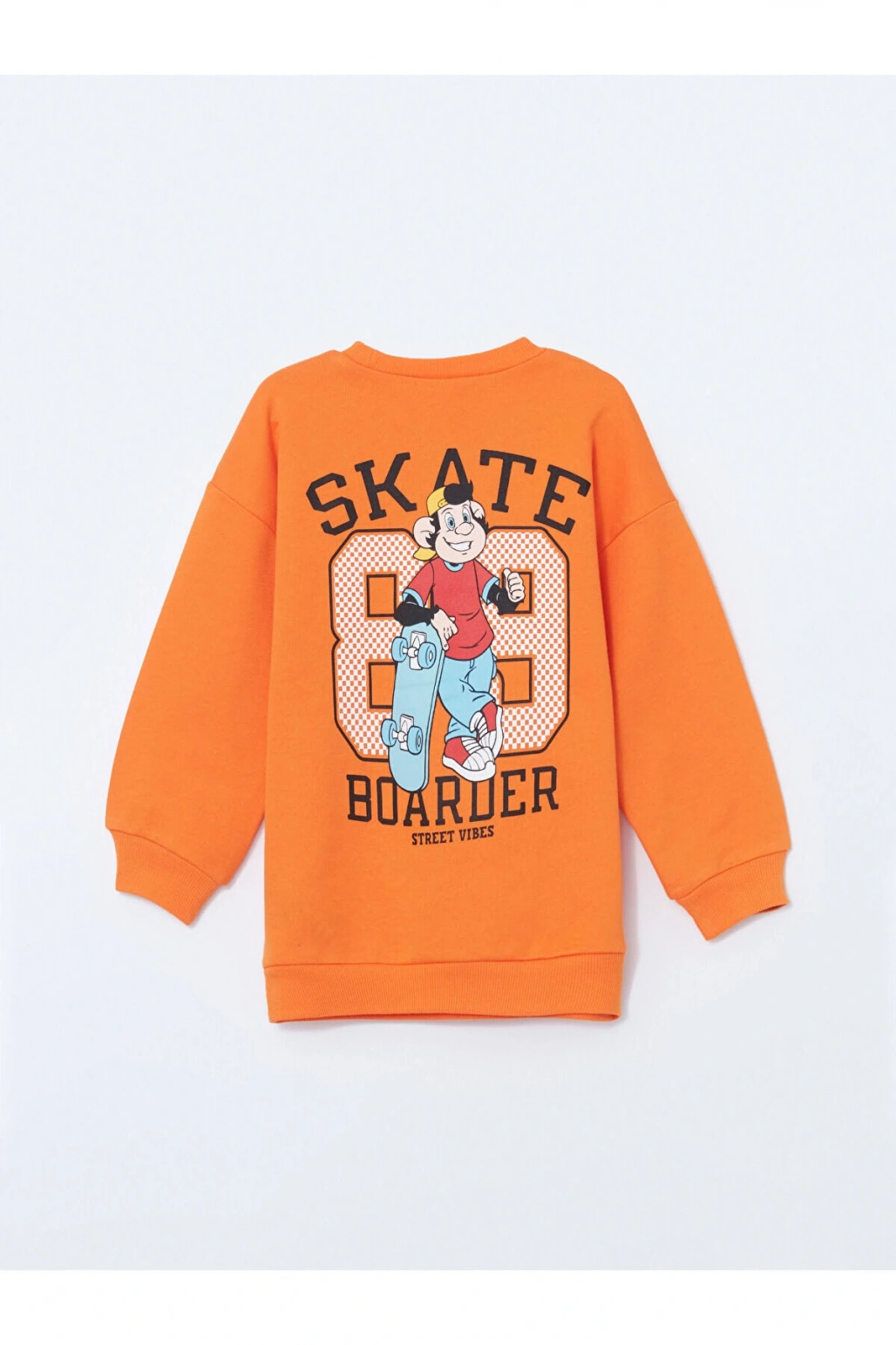 Lcwk Nostaljik Maymun Baskılı Erkek Çocuk Sweatshirt