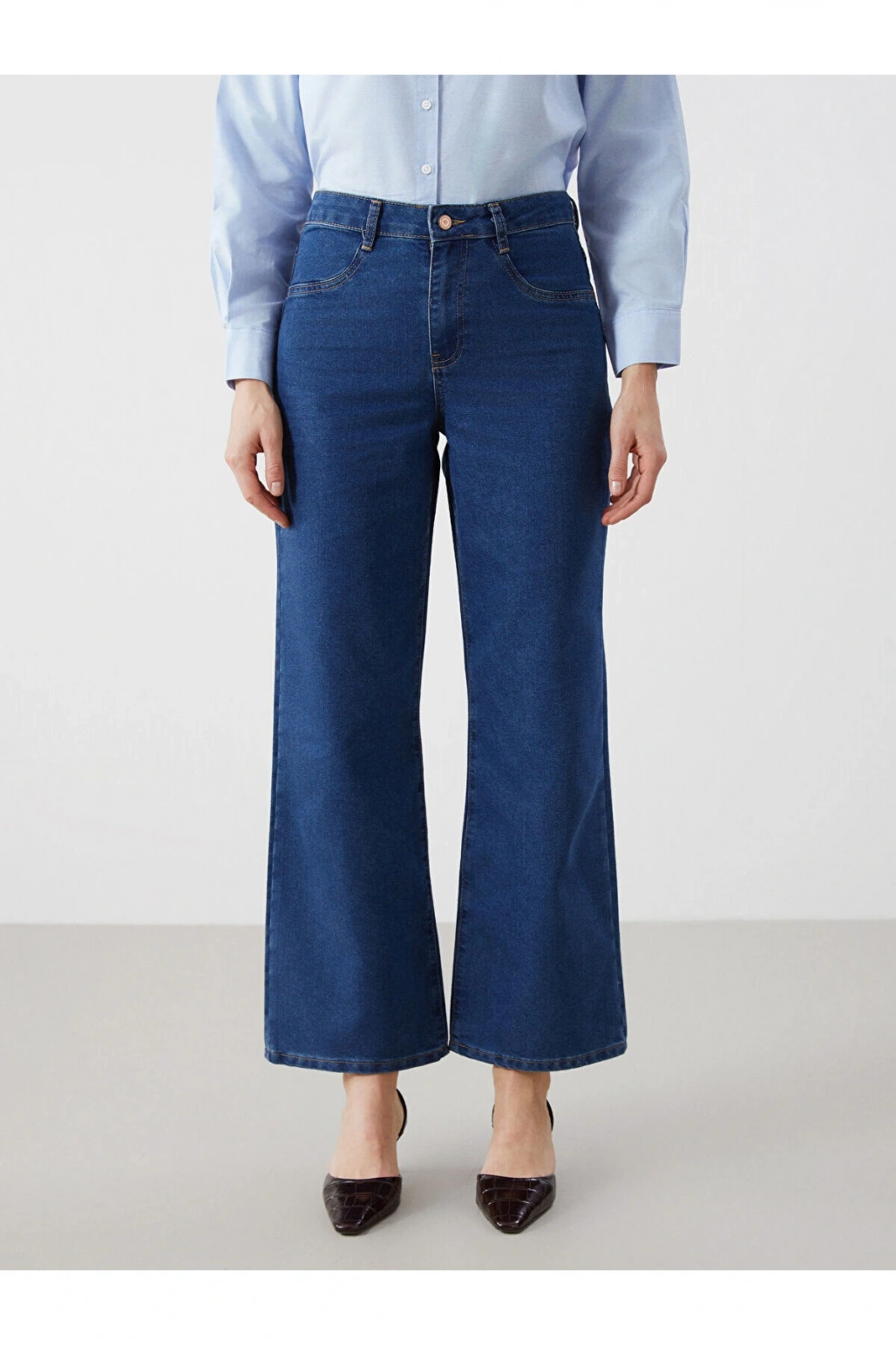 LCWK Wideleg Kadın Jean Pantolon