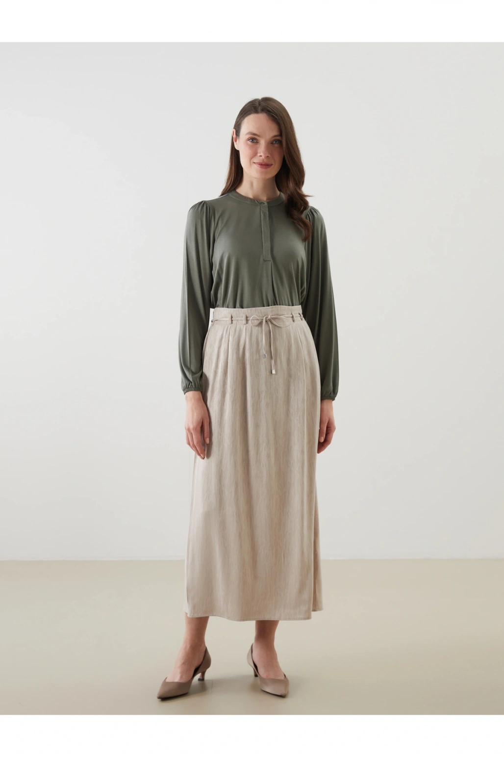 Loose Fit A Kesim Kadın Etek