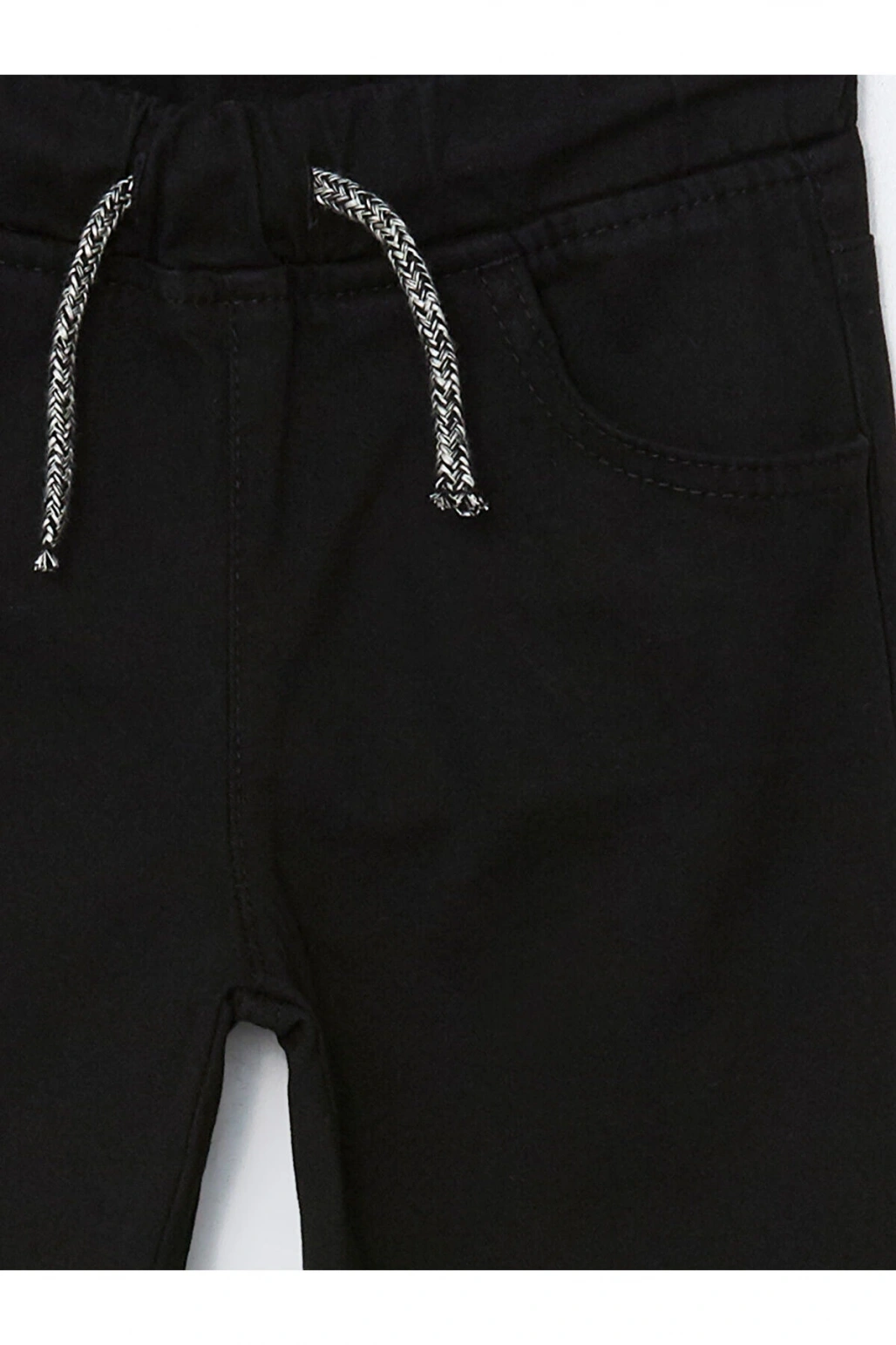 Lw - Beli Lastikli Slim Fit Kız Çocuk Pantolon