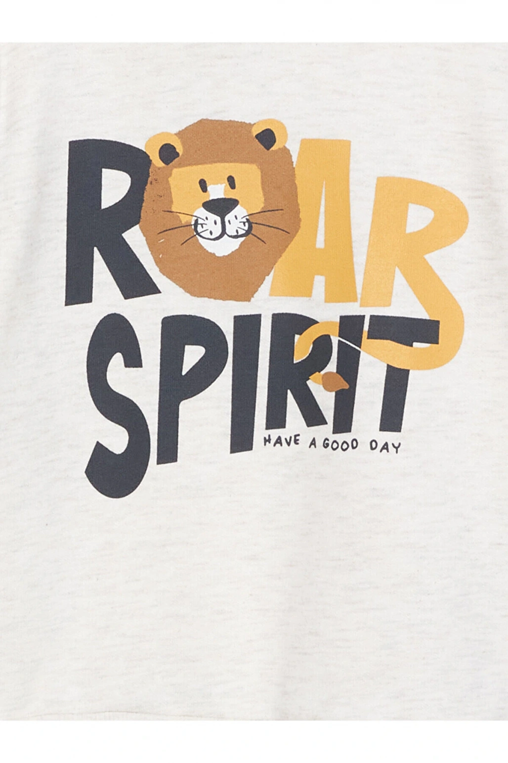 Lw - Bisiklet Yaka Baskılı Erkek Bebek Sweatshirt Ve Eşofman Alt 2li