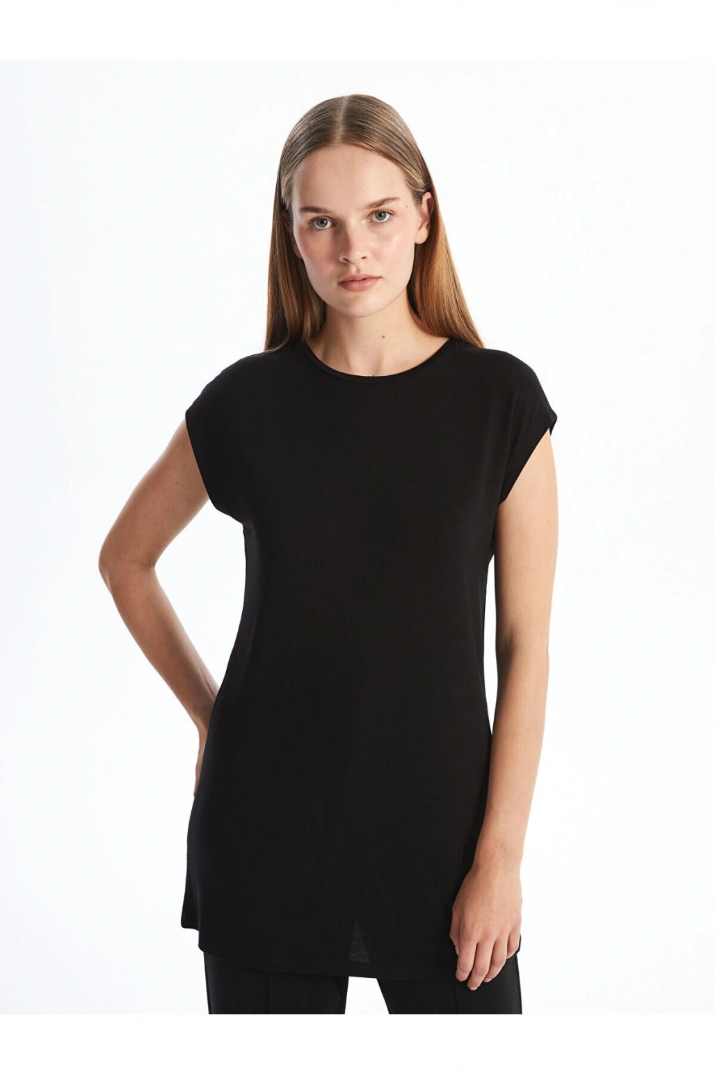 Lw - Bisiklet Yaka Kadın Tunik