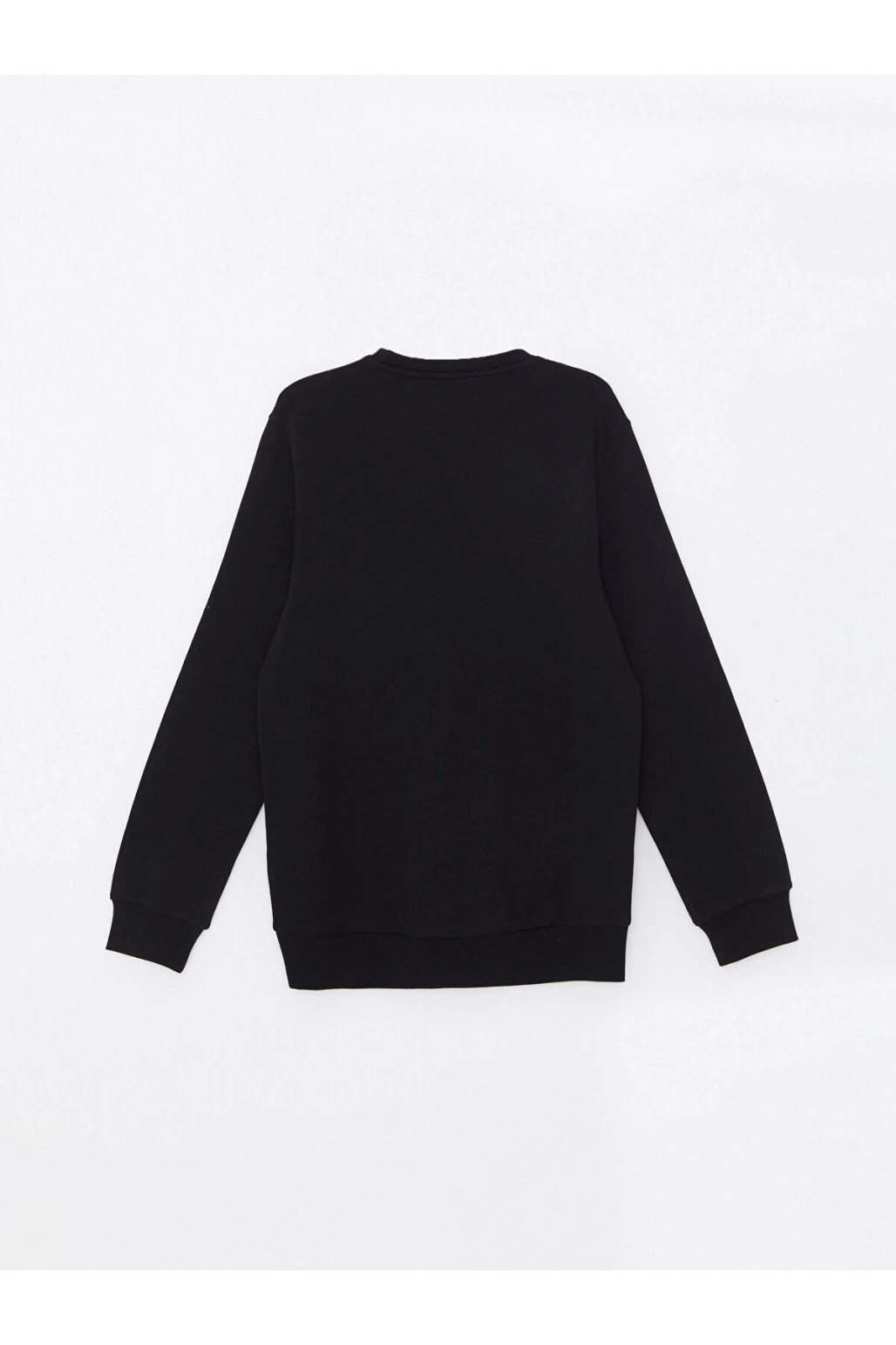 Lw - Bisiklet Yaka Uzun Kollu Baskılı Erkek Sweatshirt