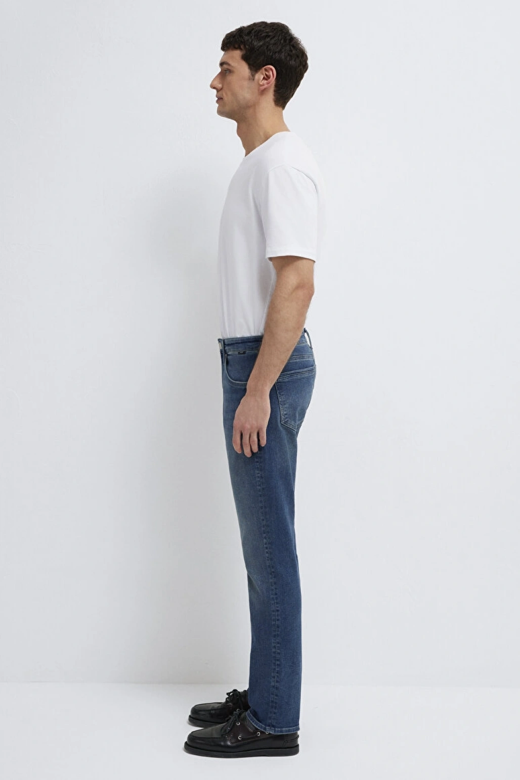 Marcus Premium Blue Vintage Koyu Mavi Jean Pantolon