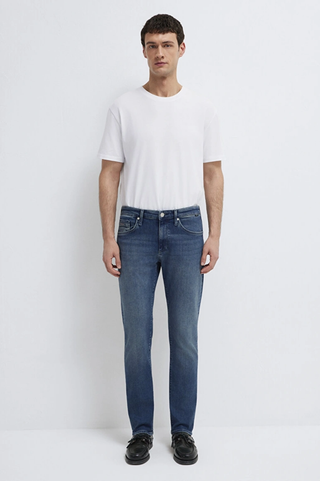 Marcus Premium Blue Vintage Koyu Mavi Jean Pantolon