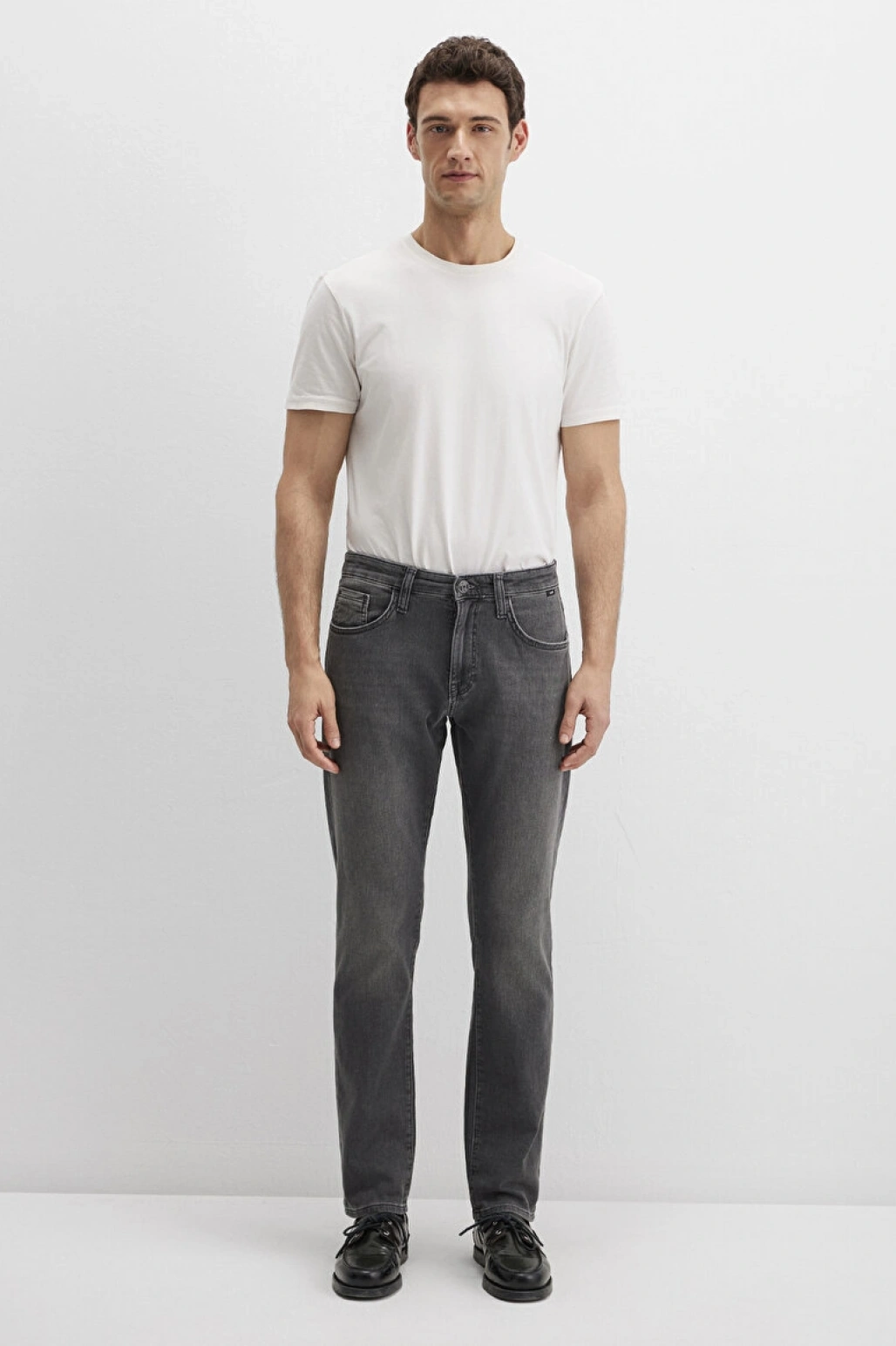 Marcus Sporty Koyu Gri Smoke Jean Pantolon