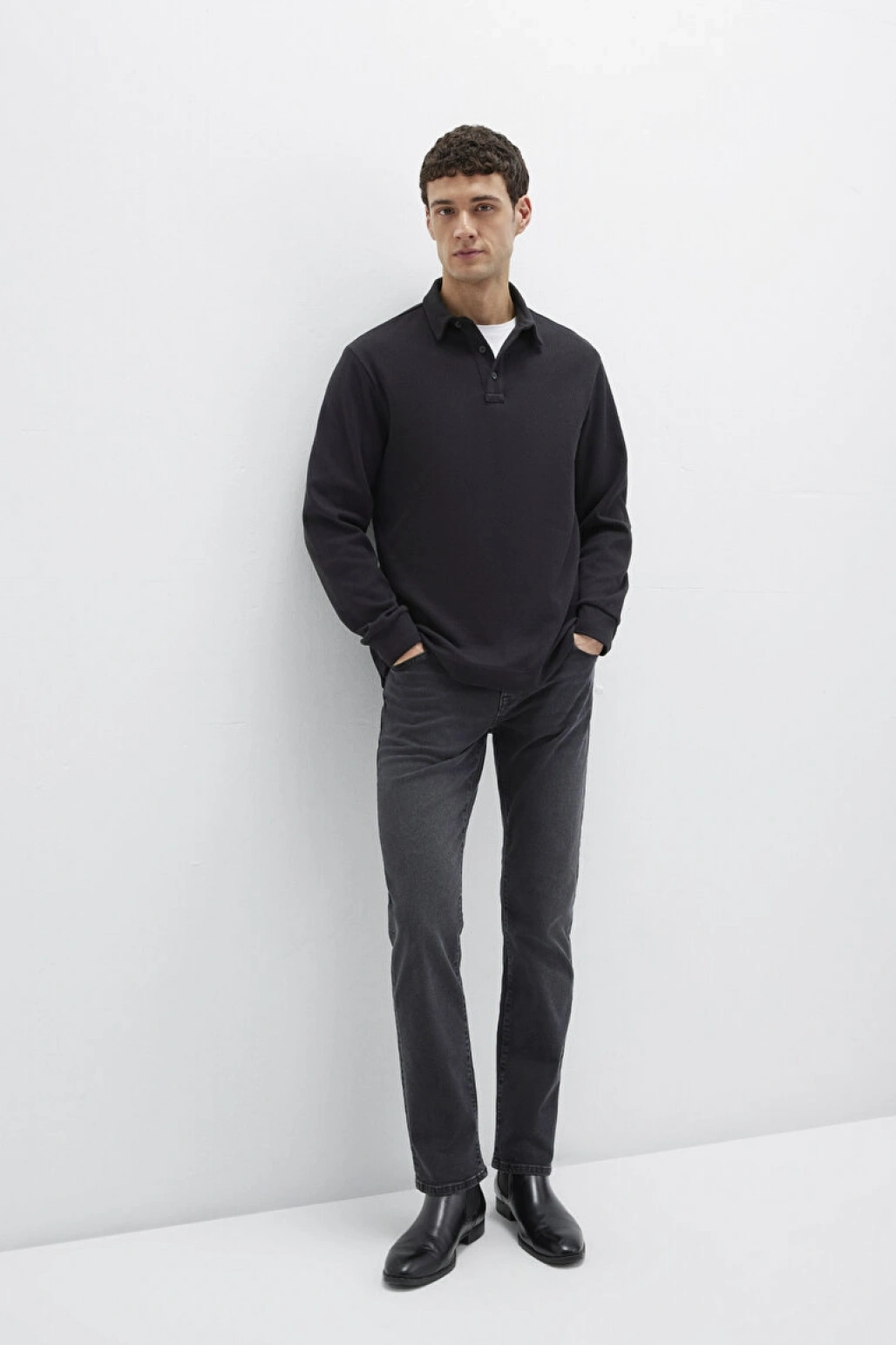 Martin Mavi Black Duman Gri Smoke Jean Pantolon