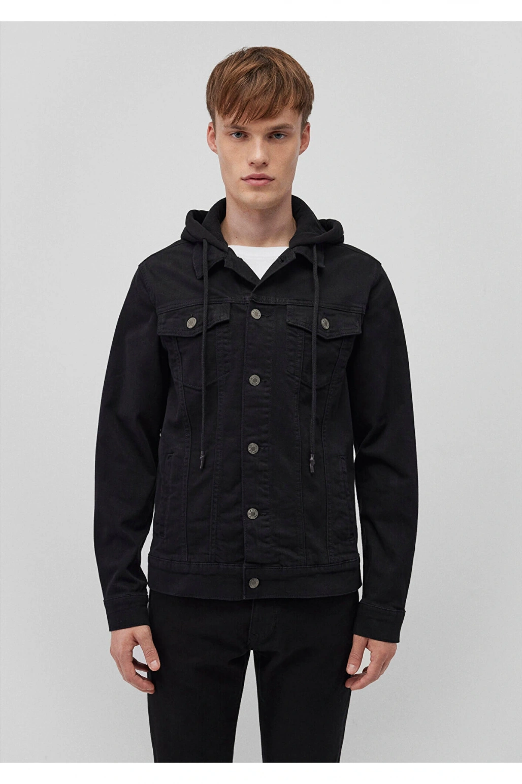 Mavi Brandon 90lar Siyah Jean Ceket