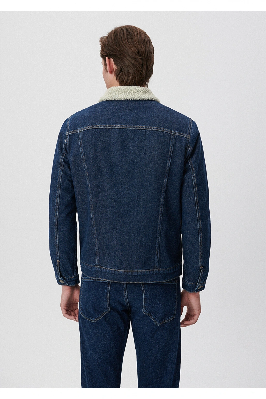 Mavi Frank Rinse Sherpa Jean Ceket
