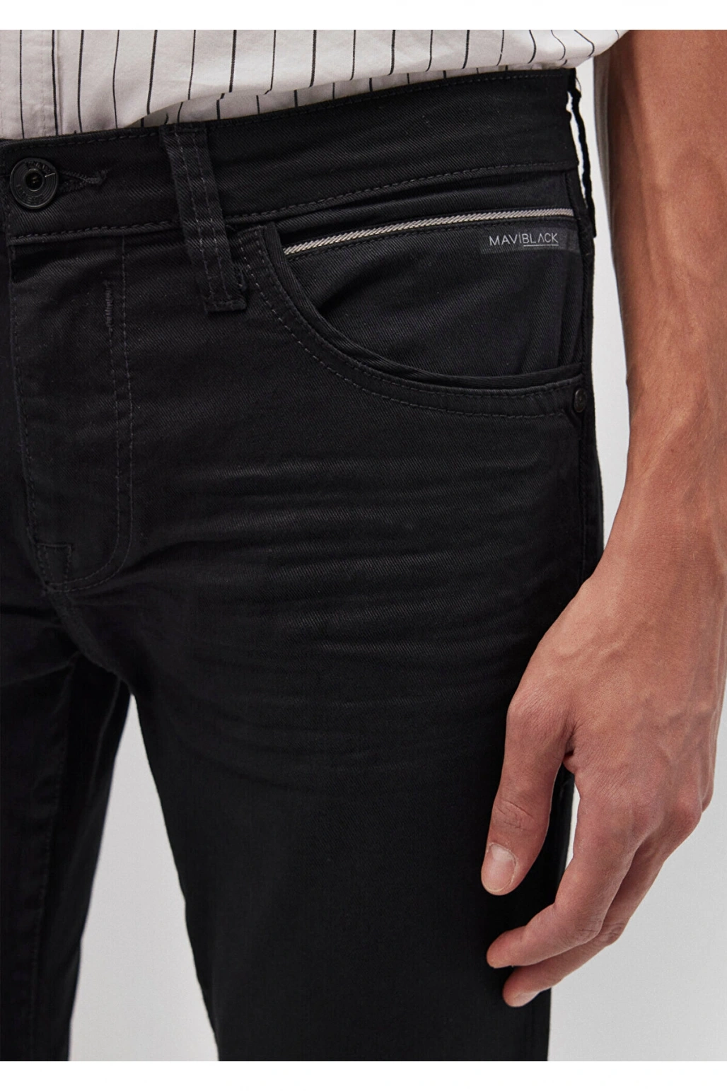 Mavi James Black Ziftt Siyah Jean Pantolon