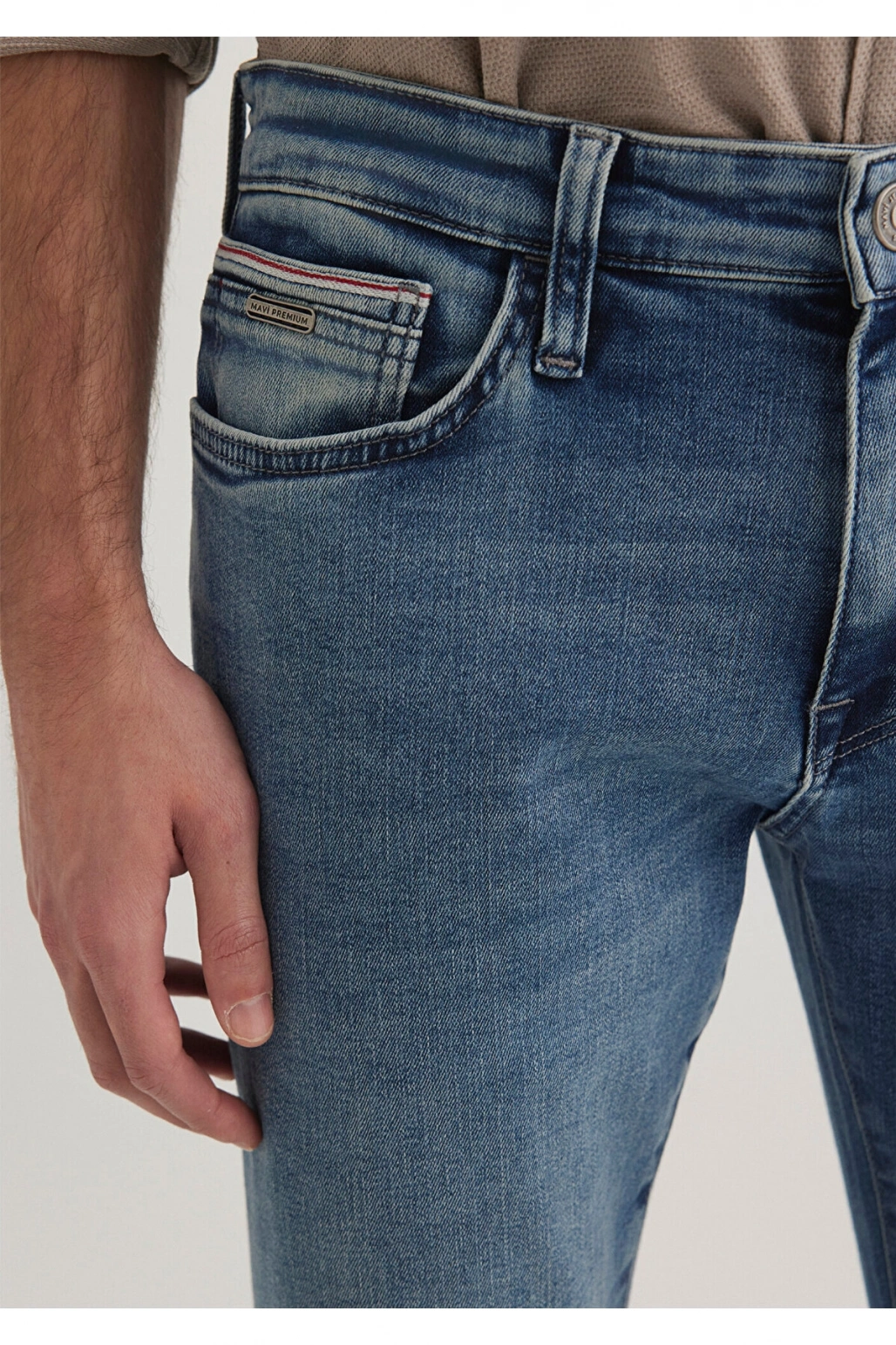 Mavi Marcus Krmzbyz Premium Indigo Mavisi Jean Pantolon