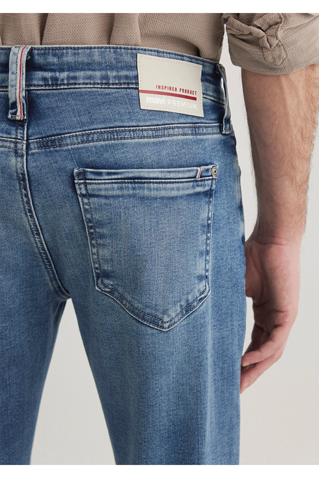 Mavi Marcus Krmzbyz Premium Indigo Mavisi Jean Pantolon