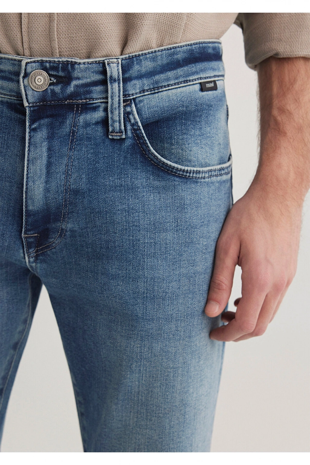 Mavi Marcus Krmzbyz Premium Indigo Mavisi Jean Pantolon