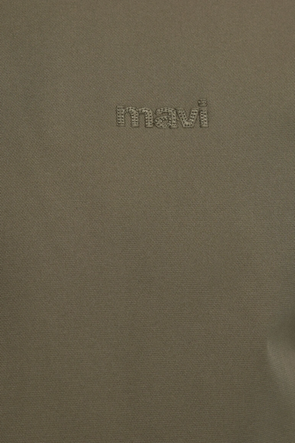 Mavi Nakışlı Yeşil Ceket