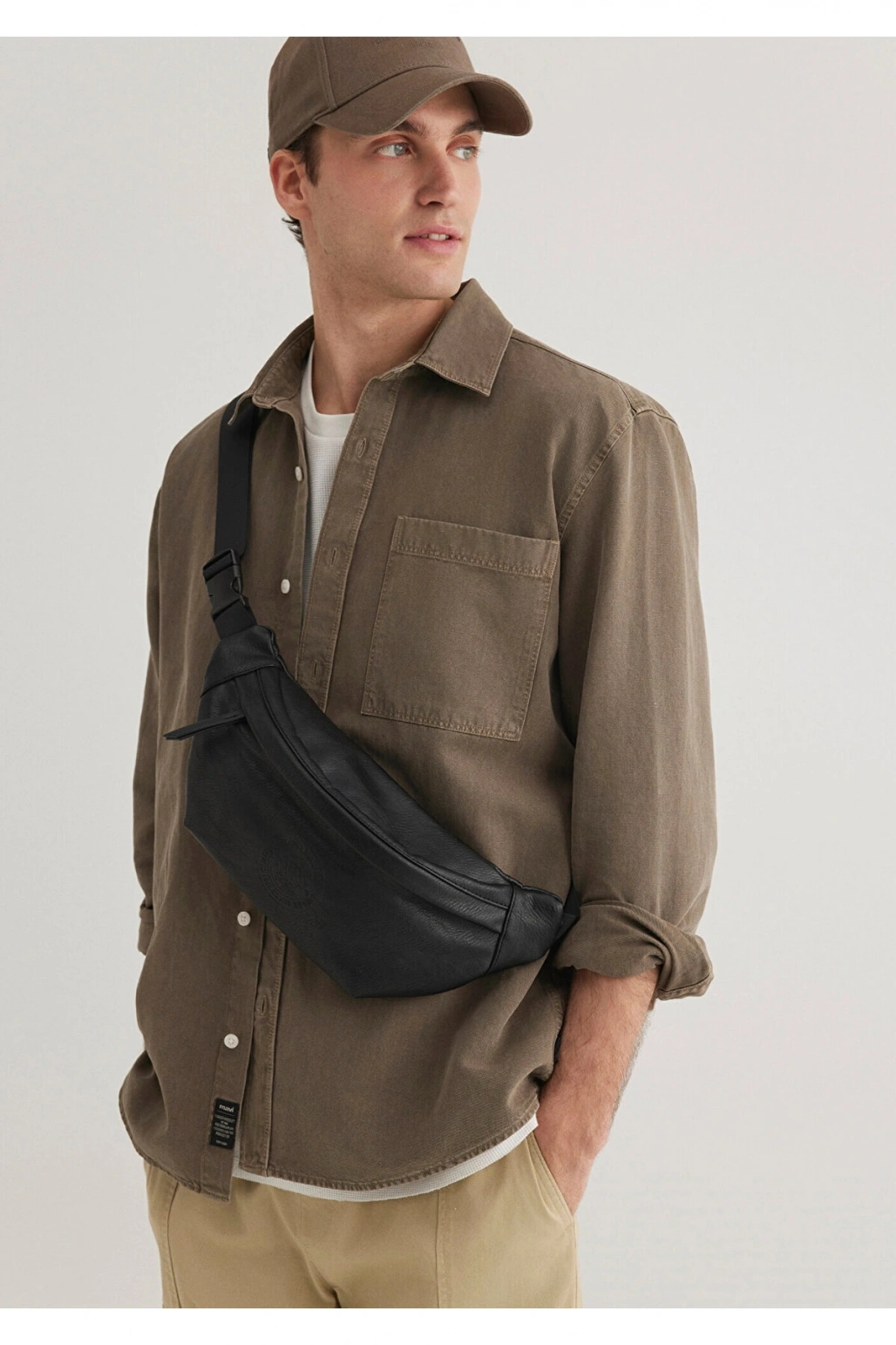 Mavi Siyah Bel Çantası 0911094-900