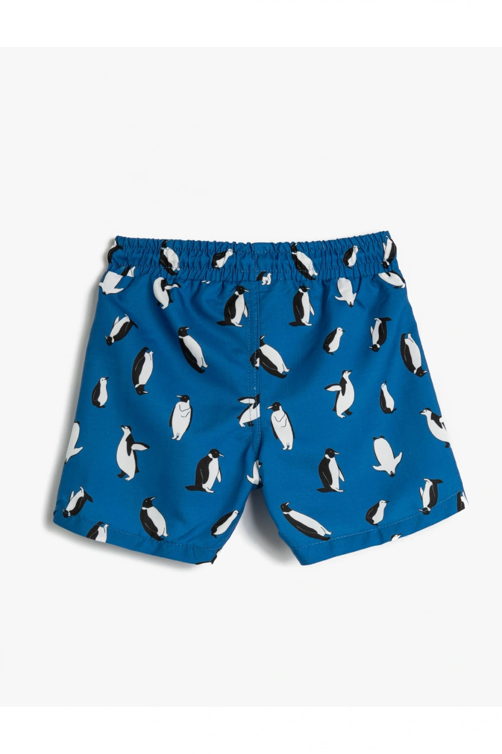 Mayo Beli Bağlamalı Penguen Baskılı File Astarlı