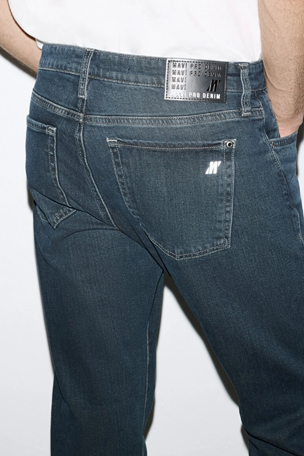 Milan Mavi Pro Koyu Vintage Mavi Jean Pantolon